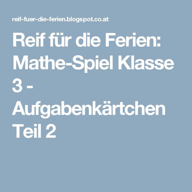 Mathe Spiele Klasse 7 Mathe Spiele Klasse 7