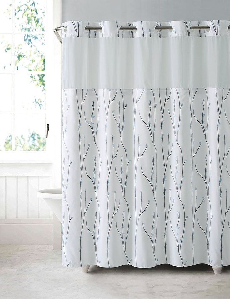 hookless shower curtain liner hookless shower curtain waterproof peva liner white blue hookless shower curtain liner hookless shower curtain waterproof peva liner white blue