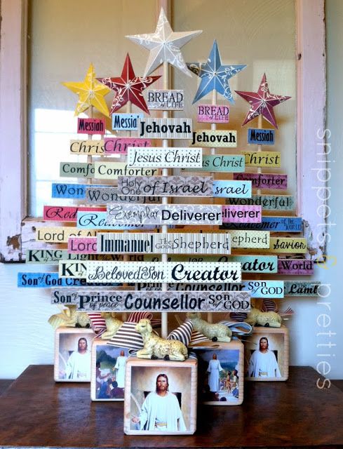 snippets and pretties christ trees paint stick trees cute craft for girls to make - Religious Christmas Decorations To Make snippets and pretties christ trees paint stick trees cute craft for girls to make - Religious Christmas Decorations To Make