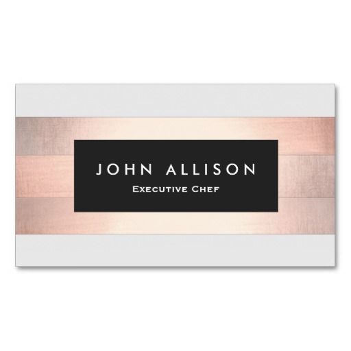 chef business cards