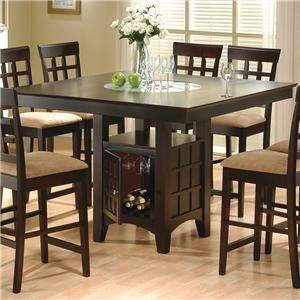 dining room furniture phoenix arizona. coaster mix \u0026 match counter height dining table with storage pedestal base - del sol furniture room phoenix arizona