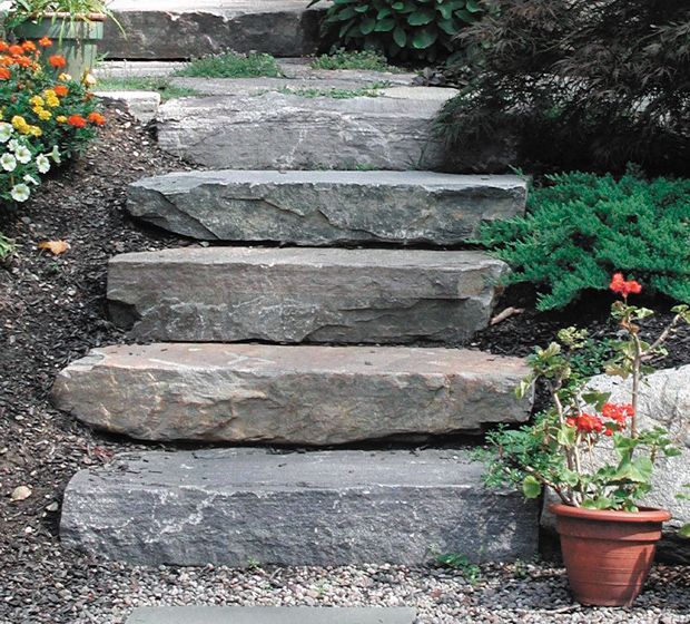 Easy Diy Landscape Steps Steps And Stairs For Your Landscape Or Backyard Great Ideas Projects And Sloped Backyard Landscaping Sloped Backyard Garden Stairs