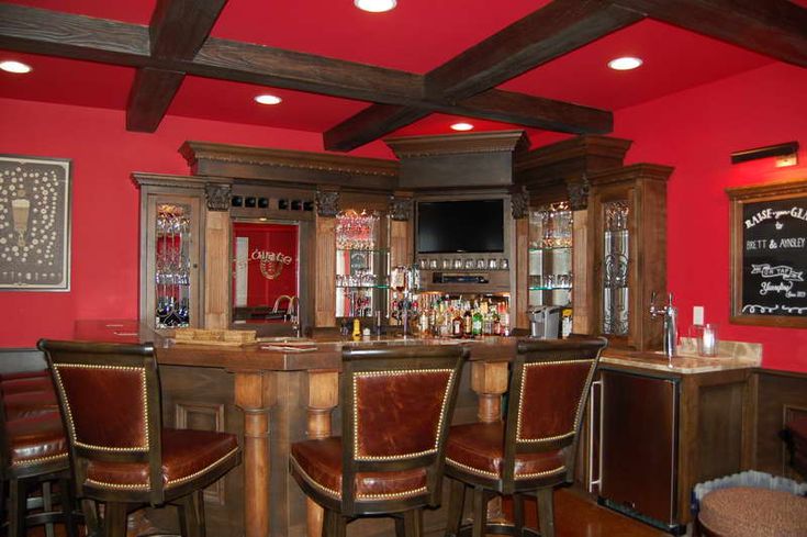 Basement Bar With Red Wall Ideas Quecasita Basement Bar Plans Basement Bar With Red Wall Ideas Quecasita Basement Bar Plans