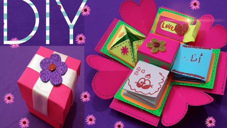 كيف تصنع Pop It كيف تصنع بطاقه تهنئه لاعياد و كافة المناسبات ؟ DIY EXPLODING BOX