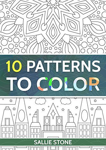 This Book Contains 10 Pages For Coloring With Symmetrical Patterns P PA Link To The PDF Is Included In
