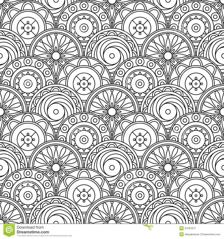 Abstract Doodle Coloring Pages Colouring Adult Detailed Advanced Printable Kleuren Voor Volwassenen