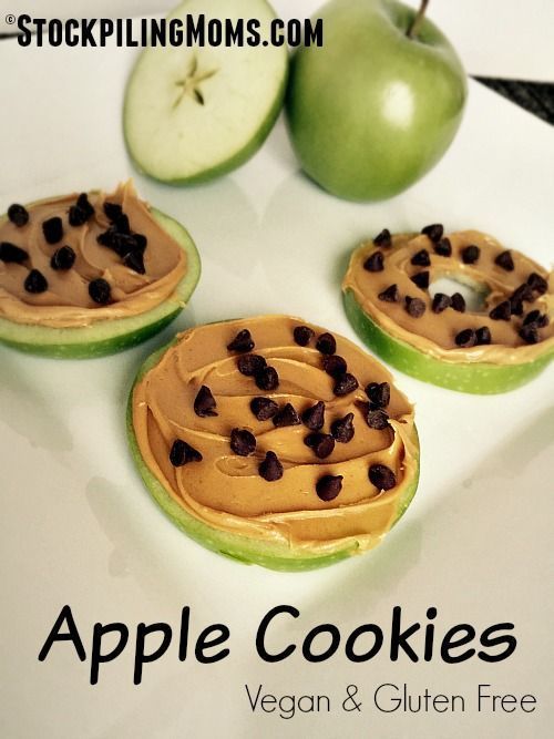 Apple Cookies are healthy and delicious which makes them the perfect vegan and g...