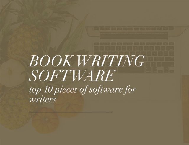 book writing software In this review we'll give you the run down on the best book writing software for authors. book writing software In this review we'll give you the run down on the best book writing software for authors.