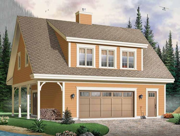 47 best 2 Story Garage images on Pinterest | Flat roof, Garage ... 47 best 2 Story Garage images on Pinterest | Flat roof, Garage ...