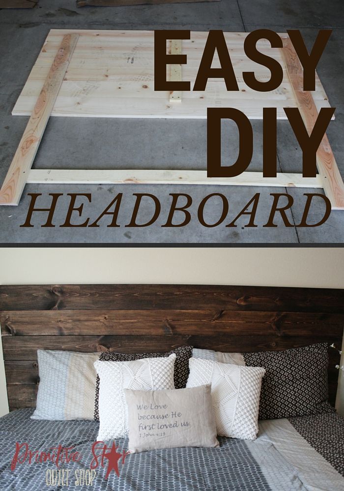 Diy How To Make Your Own Wood Headboard Diy How To Make Your Own Wood Headboard