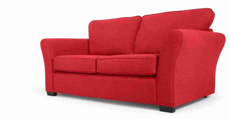 Red 2 Seater Sofa Comfortable Bed Comfortable Sofa Bed Seater, Red Fabric Sofa 2 Seater