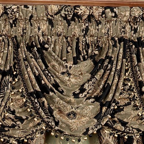 Bradshaw Black Comforter Bedding By J Queen New York Bed Comforters Waterfall Valance - J Queen Bradshaw Black Bedding Bradshaw Black Comforter Bedding By J Queen New York Bed Comforters Waterfall Valance - J Queen Bradshaw Black Bedding