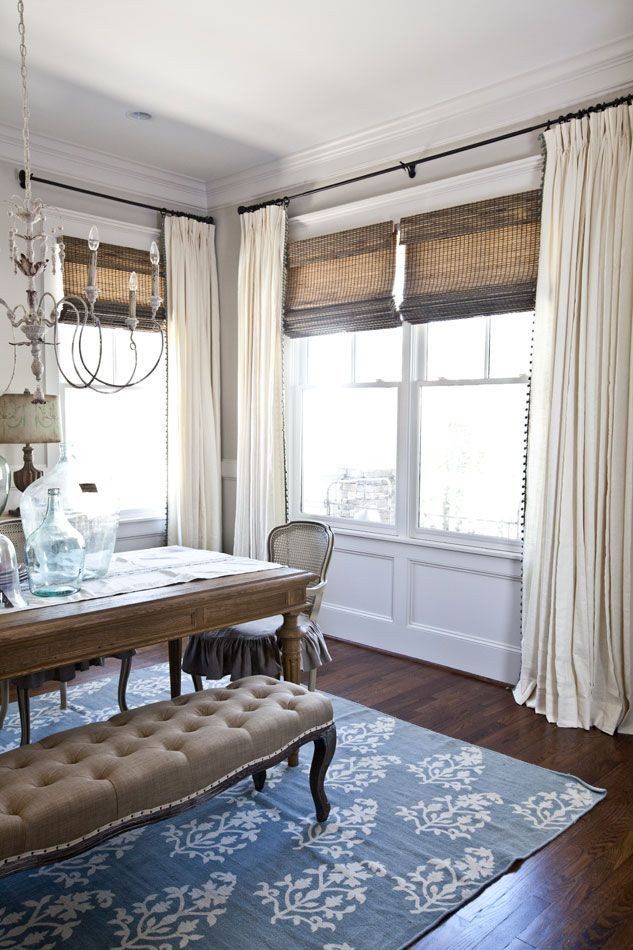 Curtains For Small Living Room Windows New Curtains For The Dining Room With Images Curtains Living Room Dining Room Windows Farmhouse Dining Room