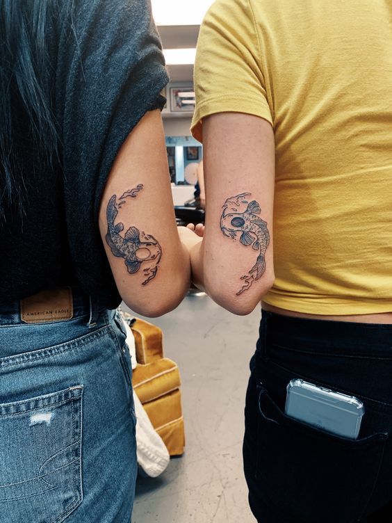Beautiful Koi Fish Tattoos Designs for Girls #tattooedgirls