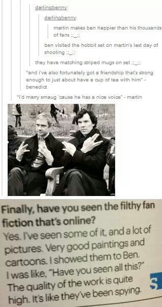Benedict and Martin’s bromance is absolutely adorable, but please do not ship ...