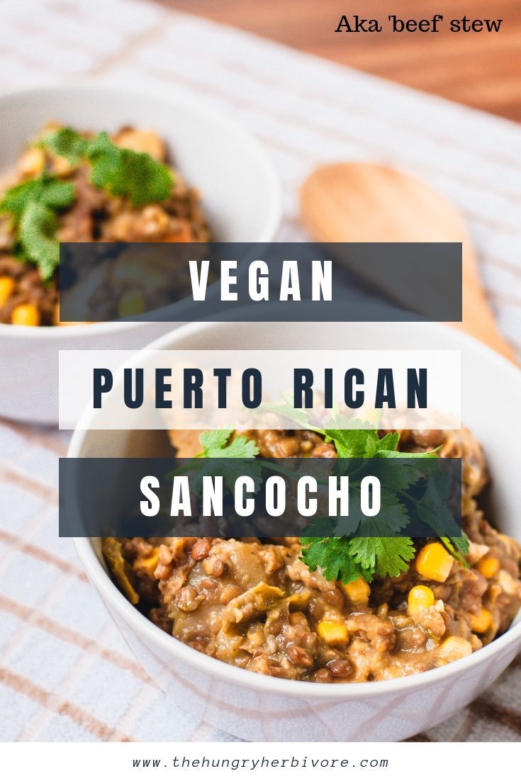 A Hearty Puerto Rican Stew Made Vegan And Using Plant Based A Hearty Puerto Rican Stew Made Vegan And Using Plant Based