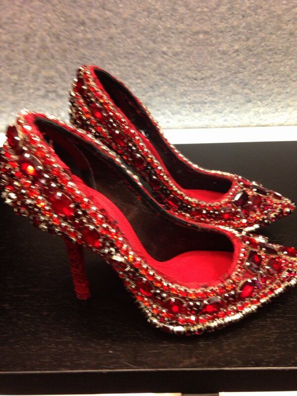 111 Best Ruby Slippers Images On Pinterest Bride Shoes Bridal Ruby Slippers At