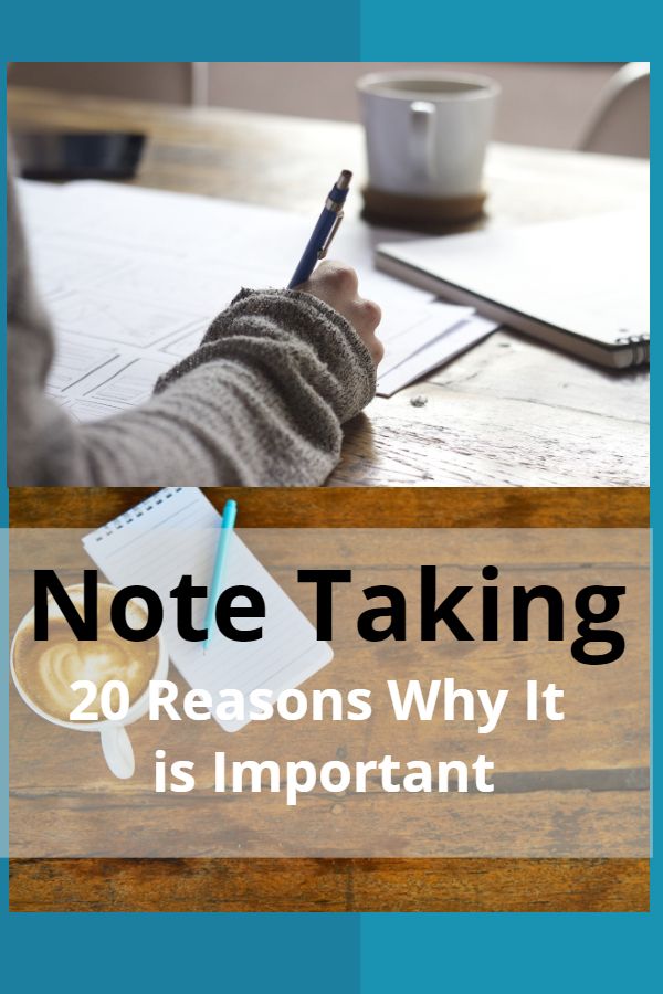 20 Reasons Why Note Taking is Important Sticky note pad, Sticky notes