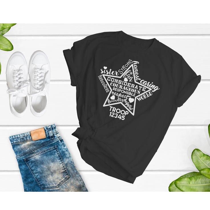 Download Girl Scout Inspired Inspirational Star Digital SVG File ...
