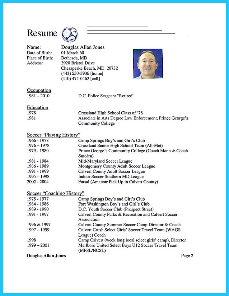 high school basketball coach resumes