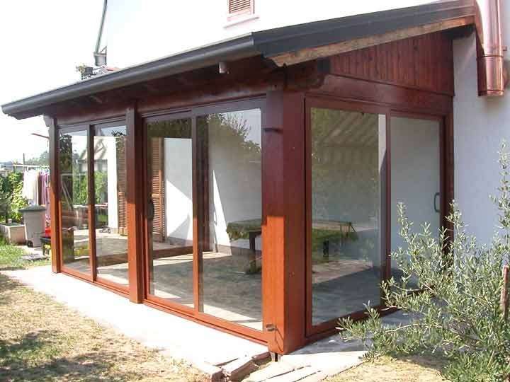 Verande in legno | Patii, Design per patio, Arredamento veranda cortile