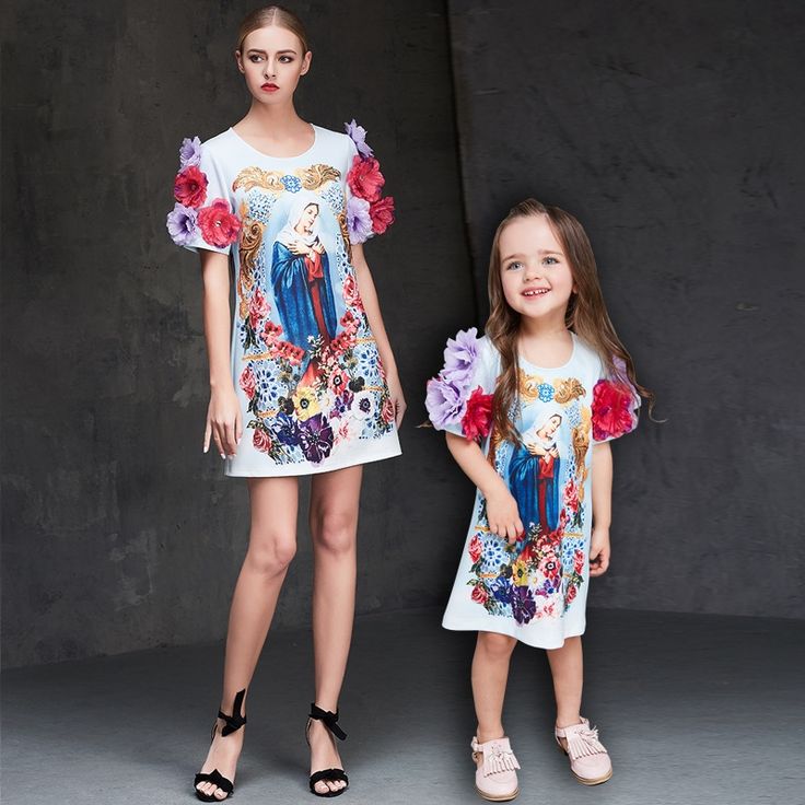 31.76$ Buy now - Mother Daughter Dresses Girls Beading Flower ...