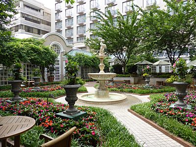 93 Best Wedding Venues In Washington Dc Images On Pinterest Gorgeous Courtyard At The Fairmont Hotel In Georgetown D C