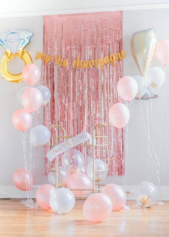29 Stück Bachelorette Kit – Pink Rose Gold Party Dekor, Bachelorette Hintergrund, Verlobungsfeier Dekorationen, Brautdusche, Fringe Vorhang 29 Stück Bachelorette Kit – Pink Rose Gold Party Dekor, Bachelorette Hintergrund, Verlobungsfeier Dekorationen, Brautdusche, Fringe Vorhang