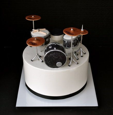 Drum Set Cake - by sweetibakery @ CakesDecor.com - cake ...