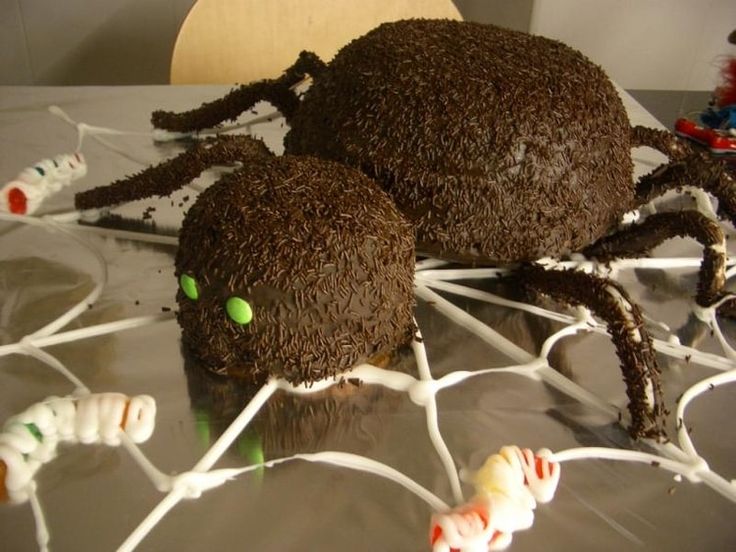 Horrible araignée d'Halloween | Recette | Araignee halloween, Recette