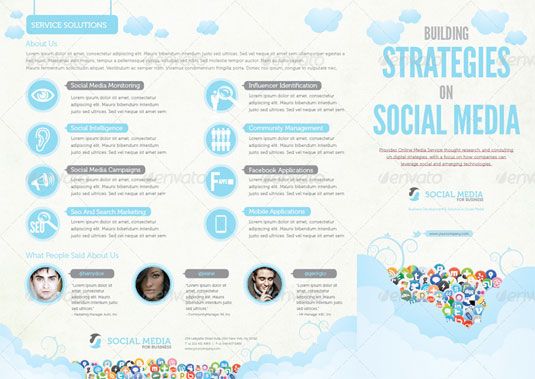 creative handout templates