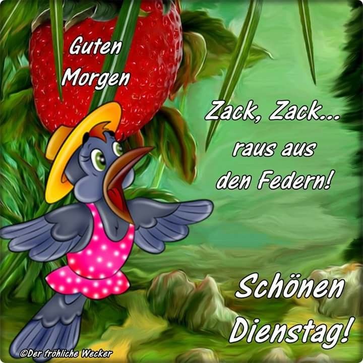 Guten morgen gruß dienstag