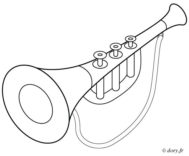 Dessin Une Trompette Coloriage Trompette Livre Coloriage Dessin Une Trompette Coloriage Trompette Livre Coloriage