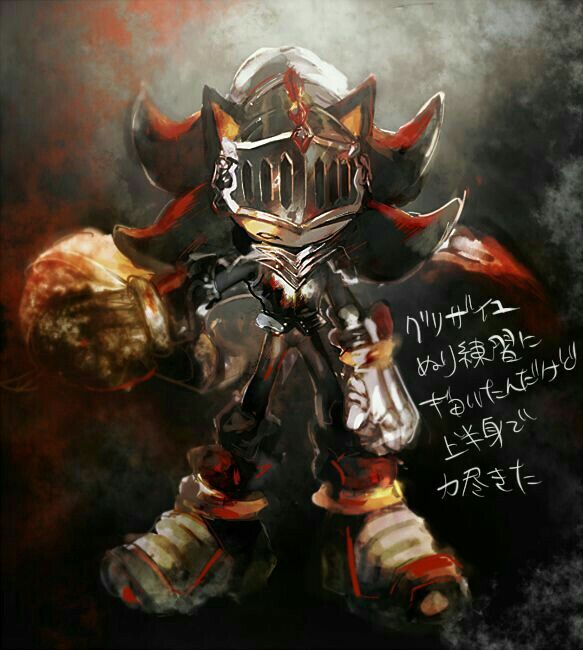 Resultado de imagen para shadow the hedgehog caballero