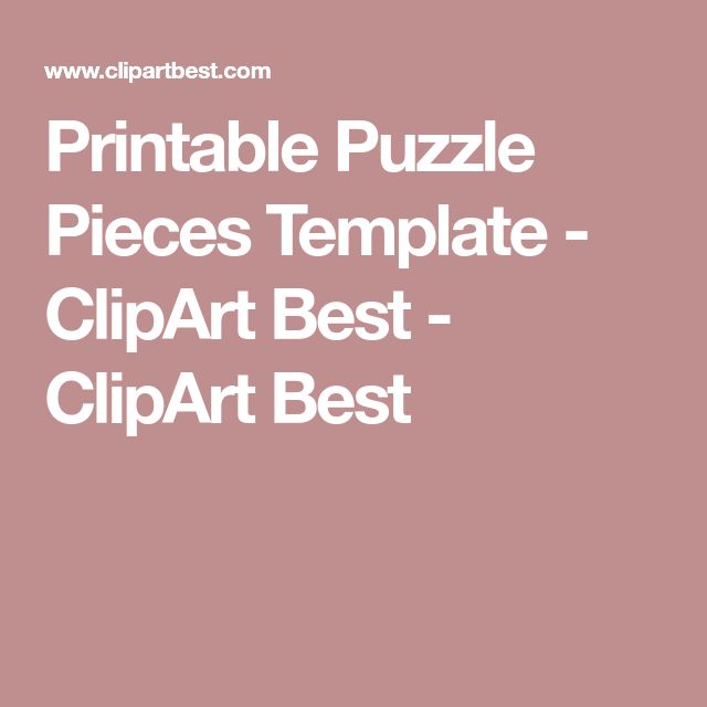 Best 25+ Puzzle piece template ideas on Pinterest Puzzel games - puzzle piece template Best 25+ Puzzle piece template ideas on Pinterest Puzzel games - puzzle piece template