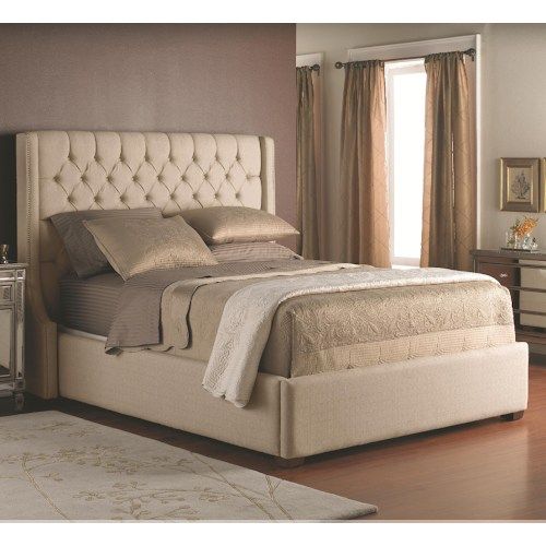 31 Best King Size Fabric Headboard Images On Pinterest Decor Rest Beds King Size Upholstered Headboard With On Tufts And Base