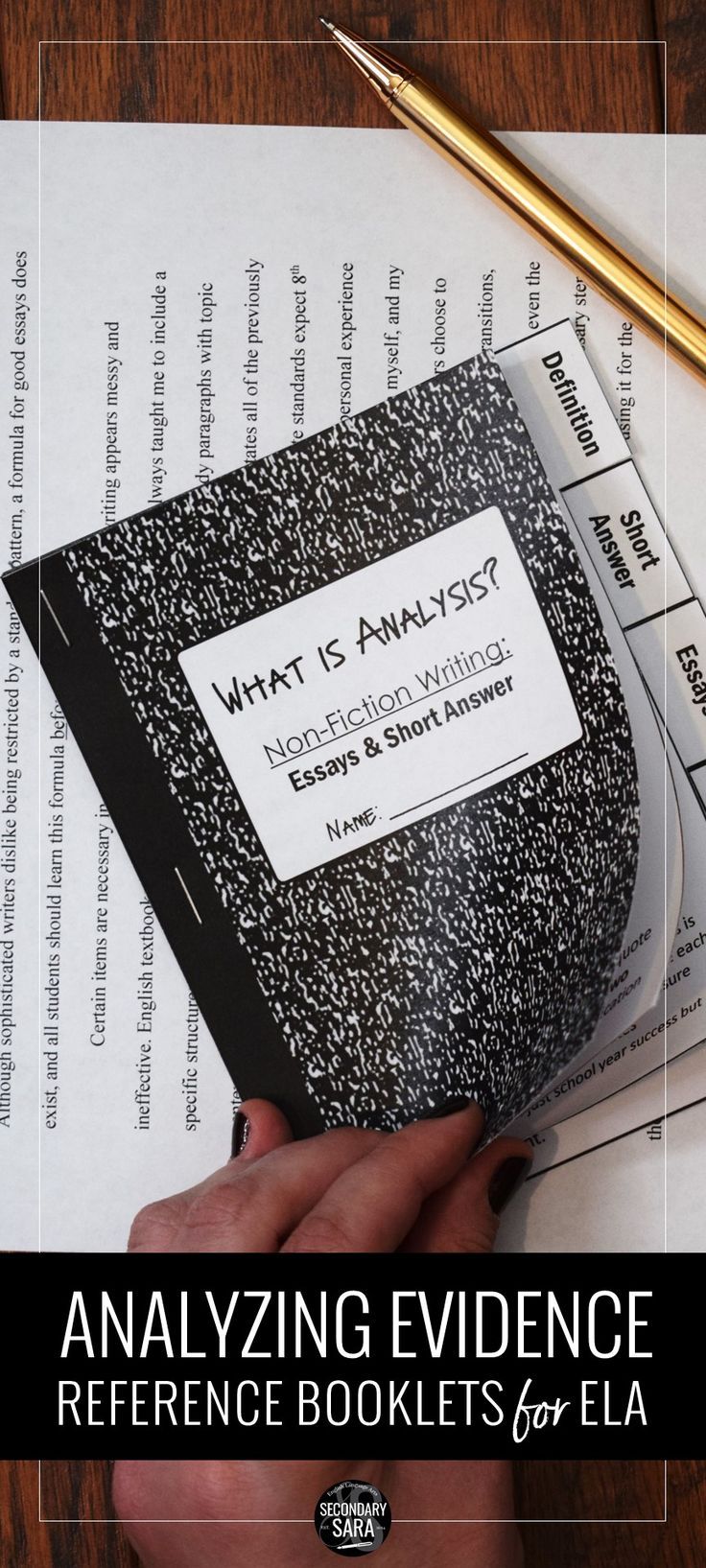 analysis booklets writing mini unit use with any essay language direct essays