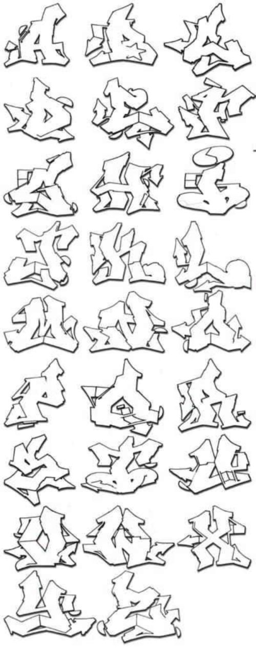 graffiti font styles
