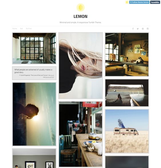 portfolio themes tumblr
