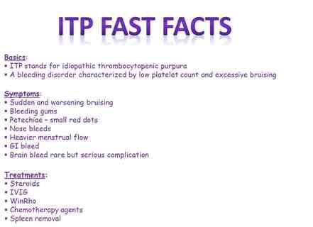 immune thrombocytopenic purpura