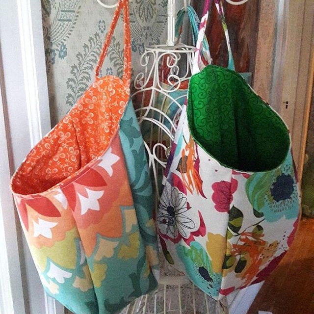 Hanging Pod Storage Bag Basket Pdf Pattern Easy SM MD and LG - Etsy ...