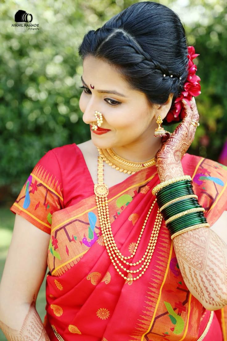 Wedding Hairstyle Ideas For Women Brides Bridal braids, Wedding beauty, Indian b