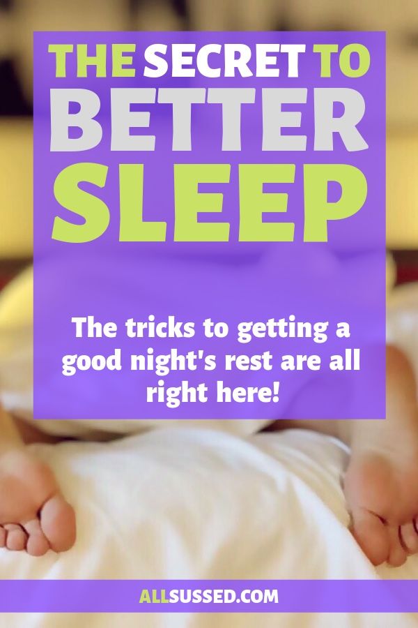 How To Get A Good Night's Sleep
