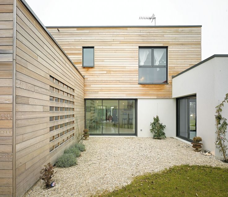 25 best Bardage images on Pinterest Arquitetura, Decks and Facades - exemple de facade de maison 25 best Bardage images on Pinterest Arquitetura, Decks and Facades - exemple de facade de maison