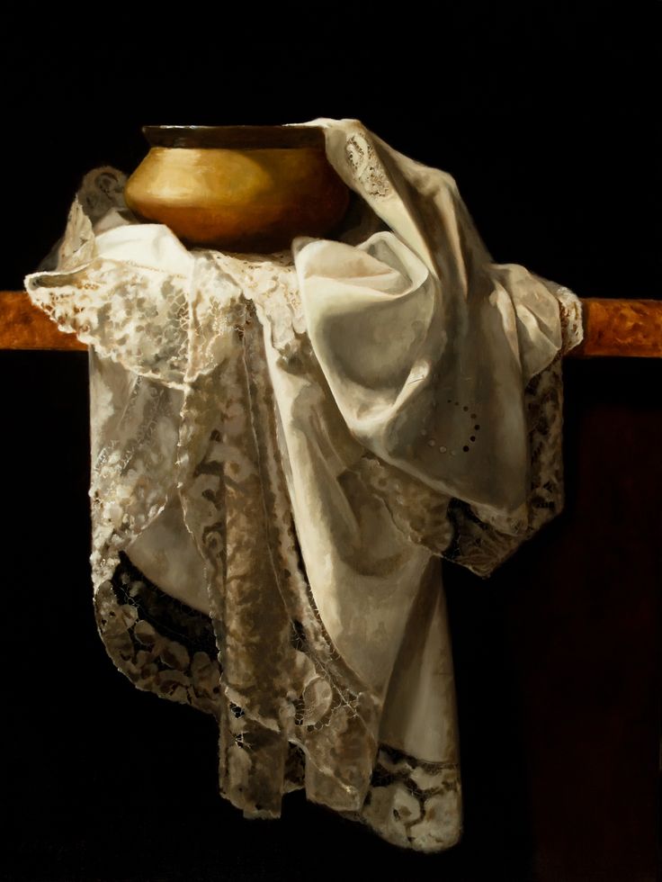 Acrylic Painting Of White Tablecloths Acrylic Painting Of White Tablecloths