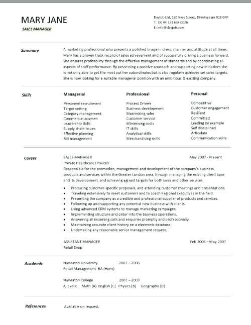 Resume Examples Sales Manager Resume Examples Pinterest Resume - example resume sales Resume Examples Sales Manager Resume Examples Pinterest Resume - example resume sales