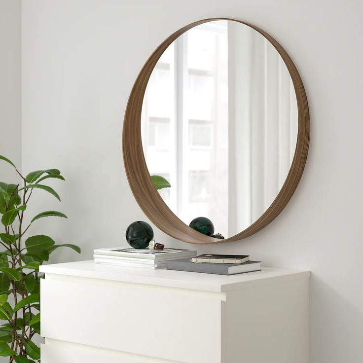 Stockholm Mirror Walnut Veneer 311 2 Ikea Wall Mirrors Stockholm Mirror Walnut Veneer 311 2, Lightweight Wall Mirror Ikea Egypt