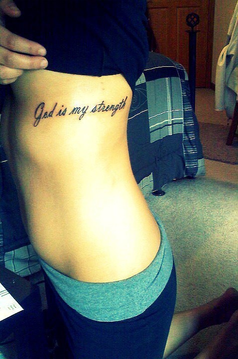 ink tat quot god is my strength quot my story inked ink tat quot god is my strength quot my story inked