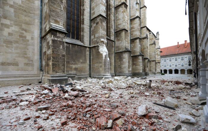 Pin On Zagreb Earthquake 2020