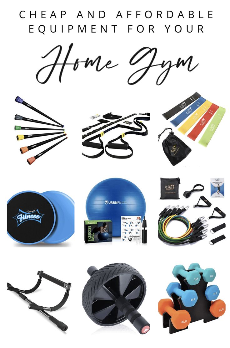 How to Set up a Home Gym for Cheap! | At home gym, Home gym, Home gym